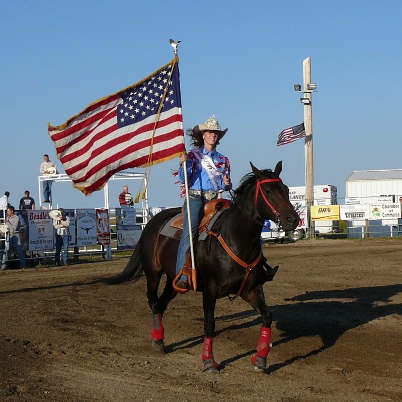 How do you tie a flag carrier on your stirrup? The Horse Forum
